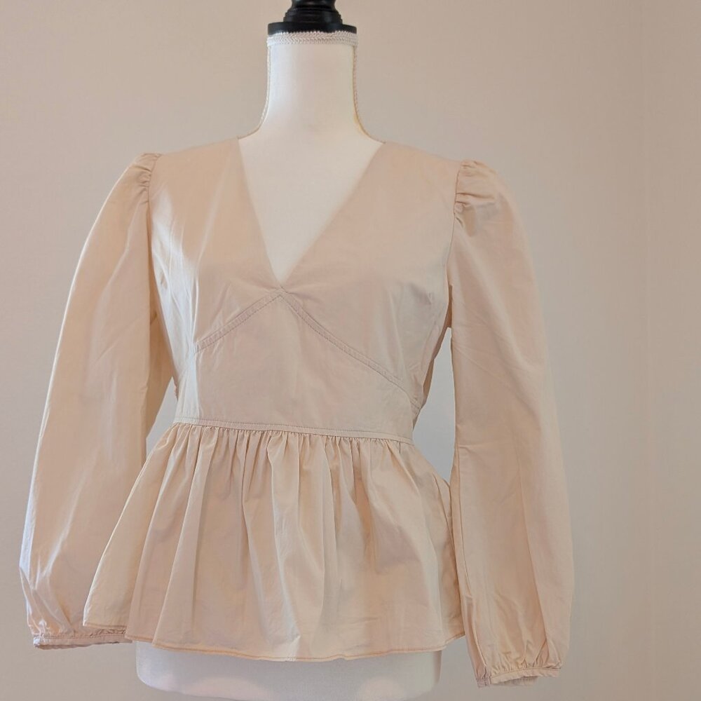 HYACINTH HOUSE, Peplum Blouse